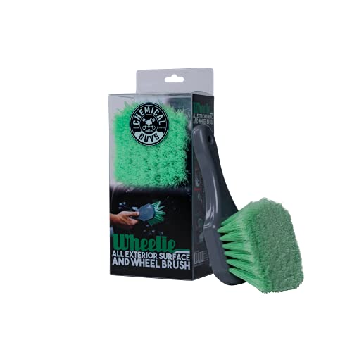 wheel well cleaning and dressing