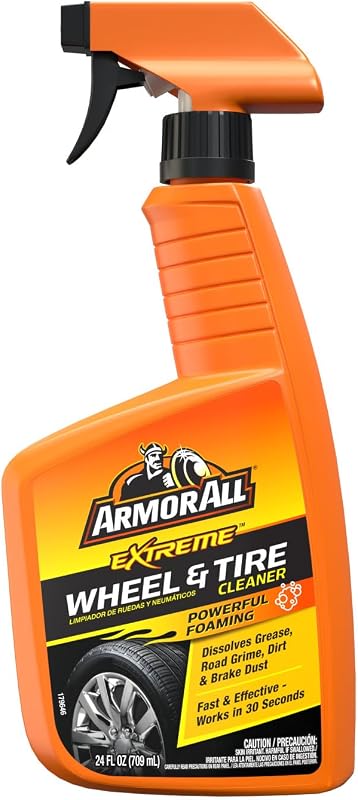 removing yellow stains from alloy wheels